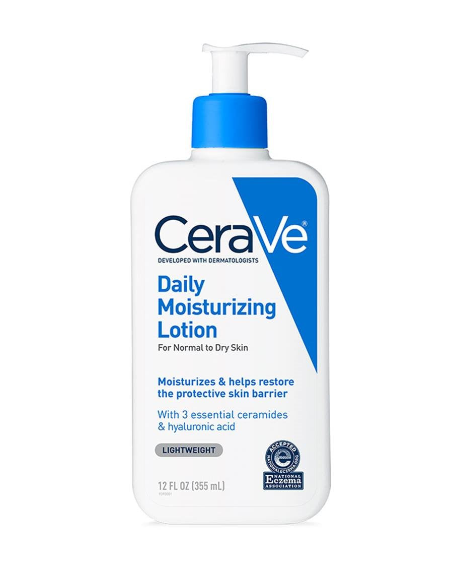 CeraVe Daily Moisturizing Lotion 355ml – Lightweight Daily Hydration (Normal to Dry Skin)