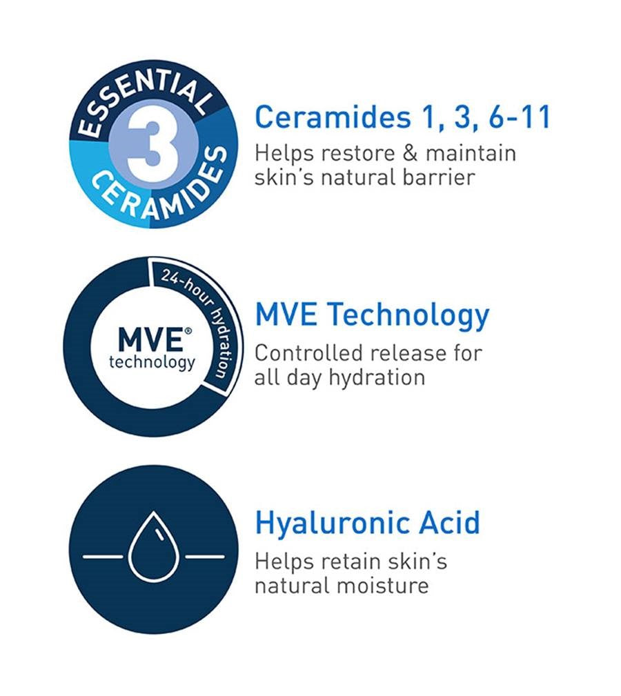 CeraVe Daily Moisturizing Lotion 355ml – Lightweight Daily Hydration (Normal to Dry Skin)